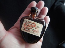 Vintage Vegas Jack Denison's Copper Cart Restaurant Ad bottle Rare tawny port