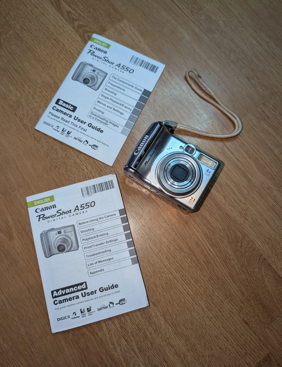 Canon Powershot A550 Digital Cameras for Sale - Shop New & Used