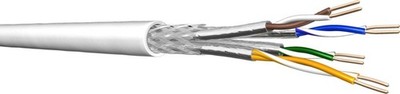 100 Mtr. Draka Comteq (DNT) UChome SS26 Kat.7 weiß 60032039-Dca-Ri100 Kabel