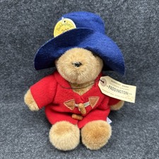 Vintage Paddington Bear Eden 30th Anniversary Plush 10" Tags 1988