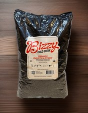 Bizzy Organic Cold Brew Coffee Smooth & Sweet Blend Whole Bean Coffee Medium 5lb 9.99 per pound