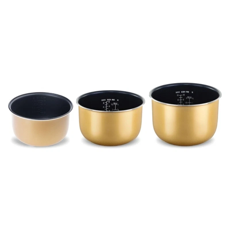 Multi Size 3L 4L 5L Rice Cooker Inner Pot Nonstick Coating Replacement Part