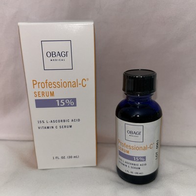 New Obagi Professional Vitamin C Serum 15% L-ascor Tell Me Aboutbic Acid 1 Fl.oz