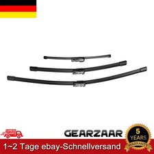 SCHEIBENWISCHER VORNE + HINTEN Komplett Set für VW Polo V Typ 6R 6C | UP Typ DE