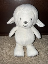 Carters Precious Firsts White lamb Lovey baby plush rattle 66841 No Tag EUC