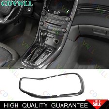Para Chevy Malibu 13-2015 ABS Fibra de Carbono GPS Navegación Cubierta Marco Decoración Borde