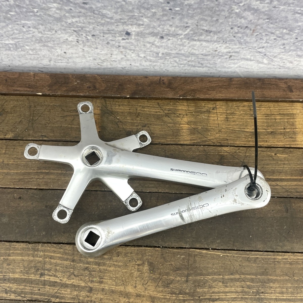 Vintage Shimano 600 FC-6400 Crankset 172.5mm 130 BCD Square Taper
