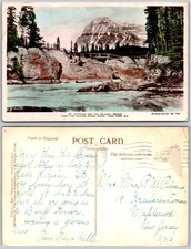 Mt Stephen Natural Bridge Field Canada Postcard