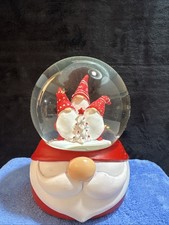 Gnomes Snow Globe 3 in Snow Globe Song Deck the Halls