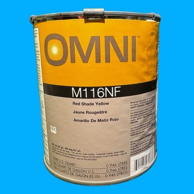 PPG OMNI M116NF Red Shade Yellow 1 QUART