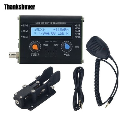 5W usDX SDR QRP HF Transceiver All Mode Supporting 15M 20M 40M Bands+Morse Key
