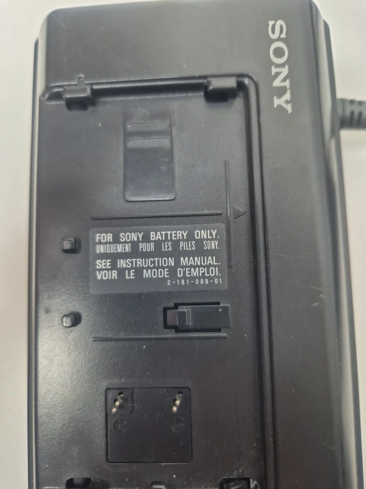 Original Sony HandyCam AC-V35 AC Netzteil Akku Ladegerät UK getestet funktioniert  - Bild 3 von 4