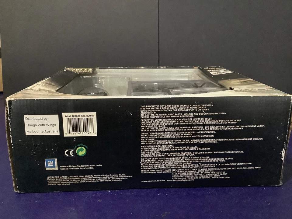 Rare Forces of Valor US Cadillac M24 Chaffee France 1945 80048 1:32 Scale Tank. - Image 2 of 4