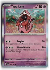 Pokemon: SV08: Surging Sparks Tapu Lele #092/191 Rare,Holo .P2N