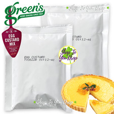 2 x GREENS EGG CUSTARD MIX 54g SACHETS Filling Baking Dessert Tart ✨CHEAPEST✨