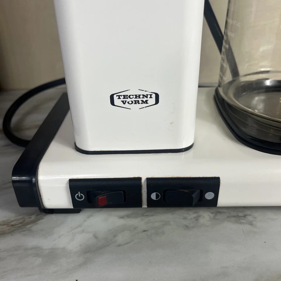 Máquina de café Techni Vorm KBG apagada automática probada sin cubierta de café Foto 2 de 4