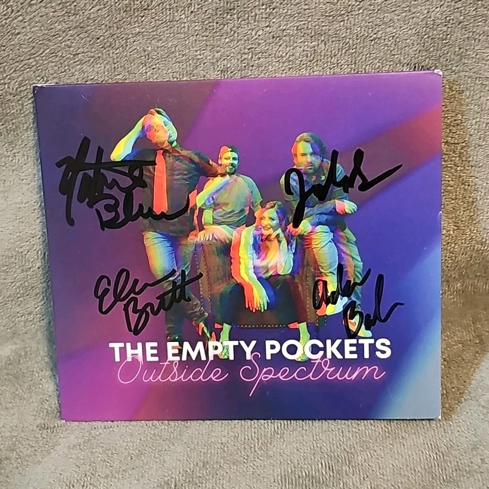 Lot of 3 The Empty Pockets CDs Auto - Outside Spectrum, Tanglewoods, Seattle Foto 2 de 4