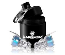 High Fidelity Earplugs Reusable Blue Filter Noise Reduction Concert Music Events