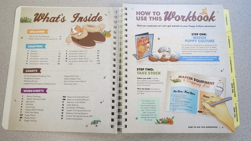 The Puppy Culture Workbook - 2021 - spiral bound - Picture 6 of 10