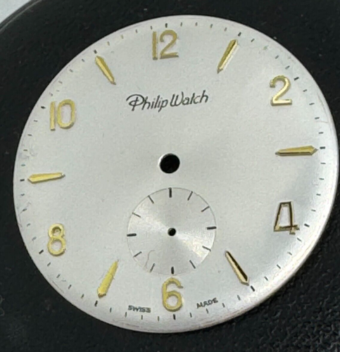 Philp Watch parti di ricambio originali cal. Peseux 7001 quadrante, lancette ecc - Imagen 3 de 8