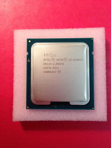 Intel Xeon E5-2430v2 2.5GHz 15MB 7.2GT/s 6 Core FCLGA1356 CPU Processor SR1AH ** - Picture 1 of 4