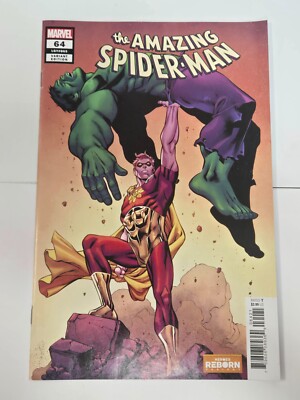THE AMAZING SPIDER-MAN #64 (865) 2021 NEAR MINT HEROS REBORN VAR MARVEL b-376