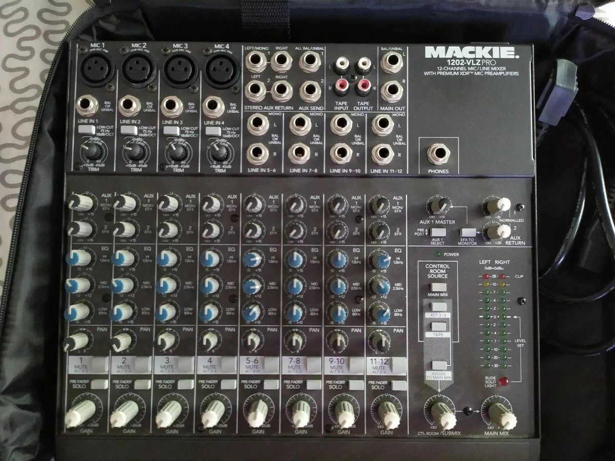 MACKIE Pro 12 Channel Mixer Mackie Mixer | eBay