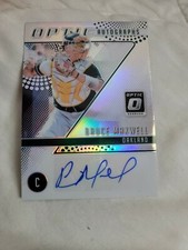 2018 Donruss Optic #OA-BM Bruce Maxwell ☆On-Card Holo Autograph☆ Oakland A's