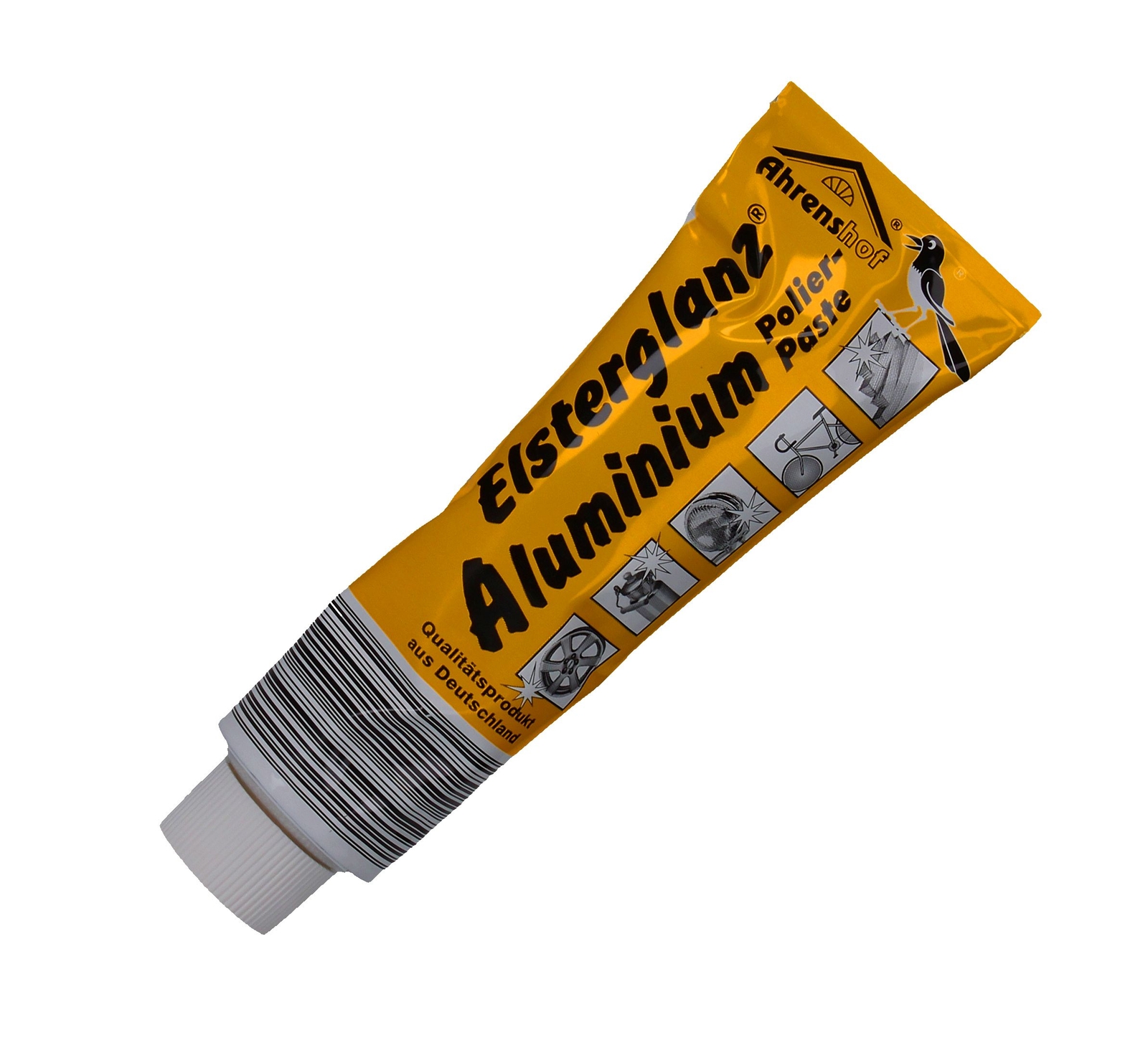 Ahrenshof Elsterglanz Aluminum Care Polish Polishing Paste 150ml Tube