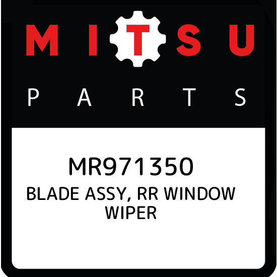 MR971350 Mitsubishi Blade assy, rr window wiper MR971350, New 