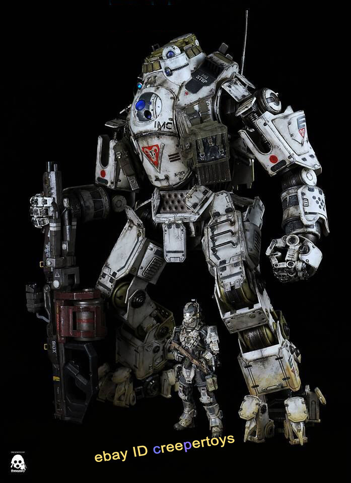 TITANFALL IMC ARLAS 1/12可動フィギュア　スリーゼロ ThreeZero 3A Titanfall Atlas 1/12 Action Figure Collectible R