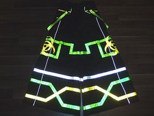 Heatwave phat pants rave gear reflective dance wear hardstyle reflector trousers