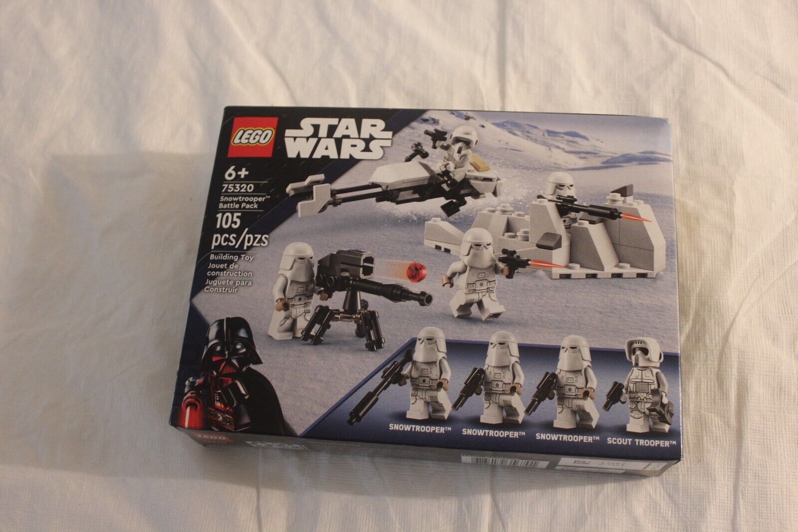 DISNEY LEGO 75320 Star Wars Snowtrooper Battle Pack 75320 105pcs NEW 6+