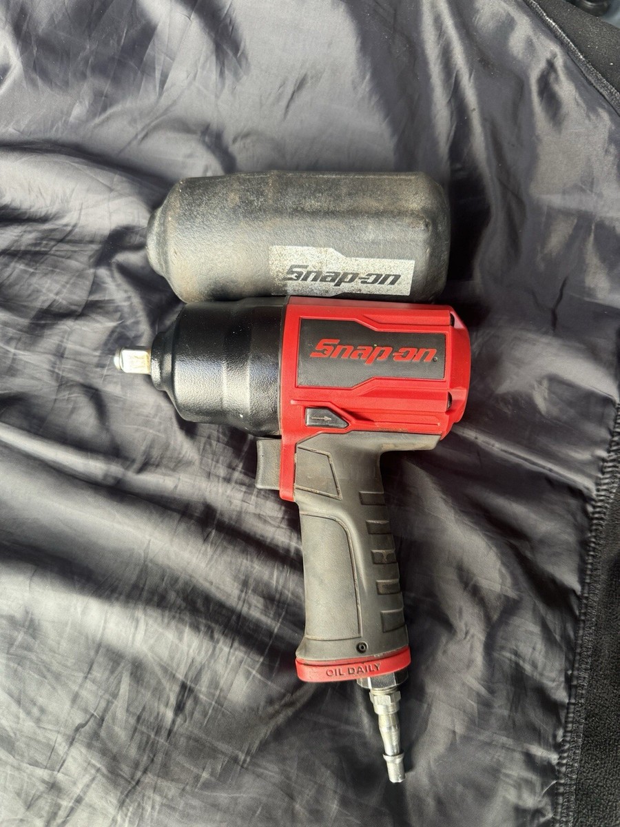 Snap-on PT850 1/2 inch Drive Air Impact Wrench Red UK