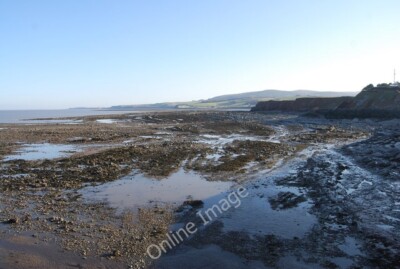 Photo 6x4 Wave cut platform, Watchet The geological structure of the Lias c2010