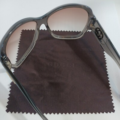 Gucci GG 2934 S Auth Black Frame Amber Lenses - Genuine - | eBay