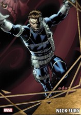 [DIGITAL CARD] Topps Marvel - Nick Fury - 2021 S1 Tier 8 Gold Base