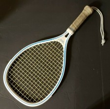 Vintage RB100 Racquetball Racquet Blue White Great Condition