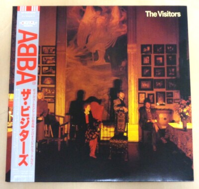 LP ABBA Visitors DSP8006 DISCOMATE /00260 abba the Visitors LP for