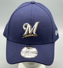 New Era Milwaukee Brewers Classic 39THIRTY Small/Medium Hat NWT