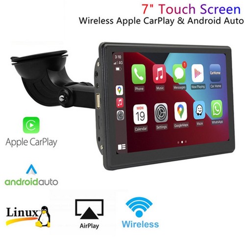 7in Car Radio Wireless Carplay/Android HD Touch Screen Bluetooth GPS Portable - Bild 17 von 17