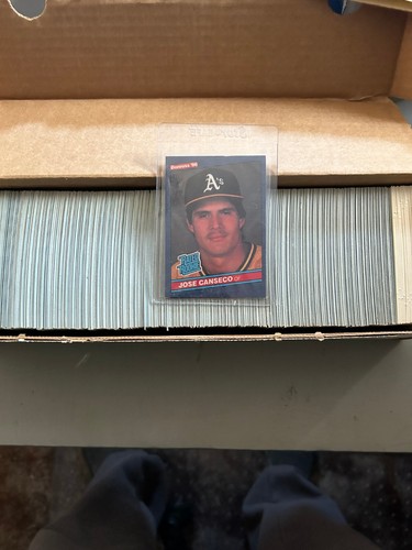 1986 Donruss Baseball komplettes handgesammeltes Set *CANSECO, McGRIFF Rookies* - Bild 2 von 2