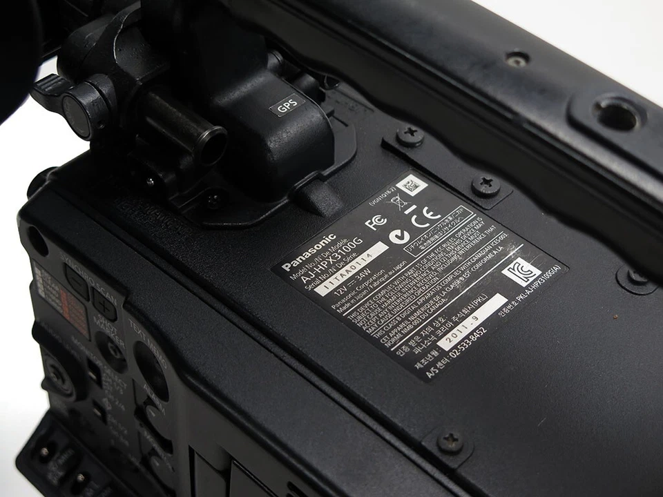 Panasonic AJ-HPX3100 P2 HD AVC Intra 2/3" ENG camcorder HVF21KG camera HPX3100G - Image 3 of 4