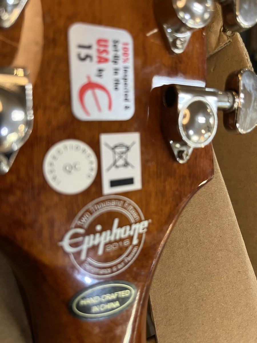 は*さ様 Epiphone Wildkat Natural Flame ハードケ Epiphone Wildkat Semi-Hollow Electric Guitar with Bigsby - Antique