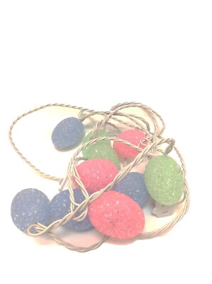 Easter Eggs String Lights Decoration LED Garland Holiday Party Decor Home 10ft