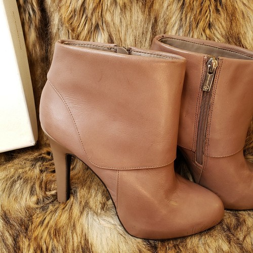 Women's Jessica Simpson ADDEY Platform Ankle Boot Heel SLATER TAUPE NIB 9M - Picture 3 of 7