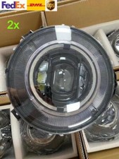 W463 Black Headlight Pair for Mercedes Benz G Class W464 Style Dynamic LED G500