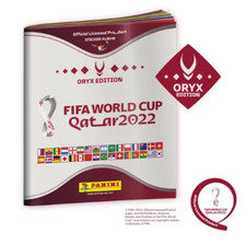 Choose your sticker from the Panini world cup 2022 Oryx collection