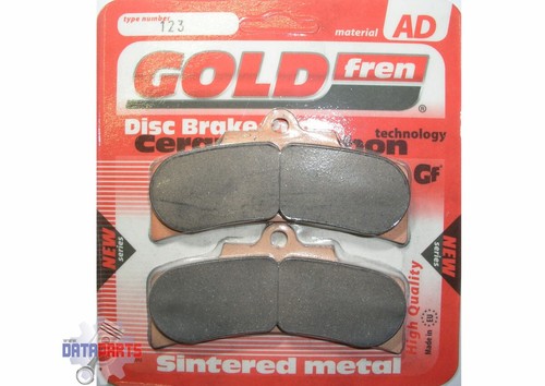 Goldfren Bremsbeläge 230 AD – Metall-keramisch, Hohe Bremskraft Bis 500°C