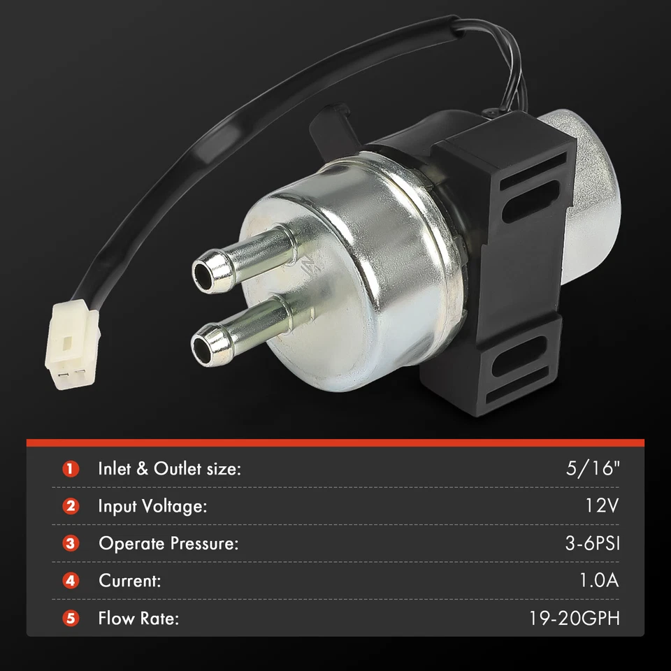 Bomba de combustible para Yamaha V Star 650 2004 2005 2006 2007 2008 2009 2010 5KS139070000 Foto 3 de 4